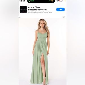 Azazie YANELIE Dress Size 6